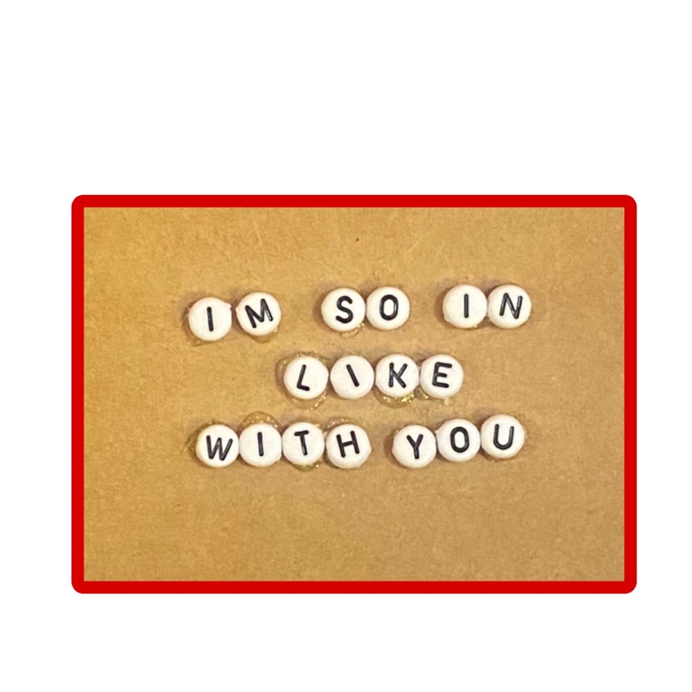 🌹Valentine’s day i’m so in like with you card